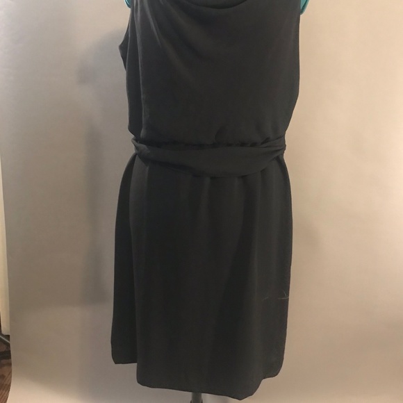 Theory Jaclyn Cocktail Dress Size 12 LBD Black - Picture 5 of 8